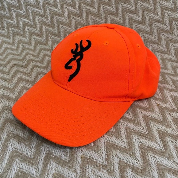 Browning Other - Browning Hunter Orange Logo Hat